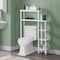 Alaterre Furniture Dover Over Toilet Organizer with Side Shelving ANDO70WH - alternate 7